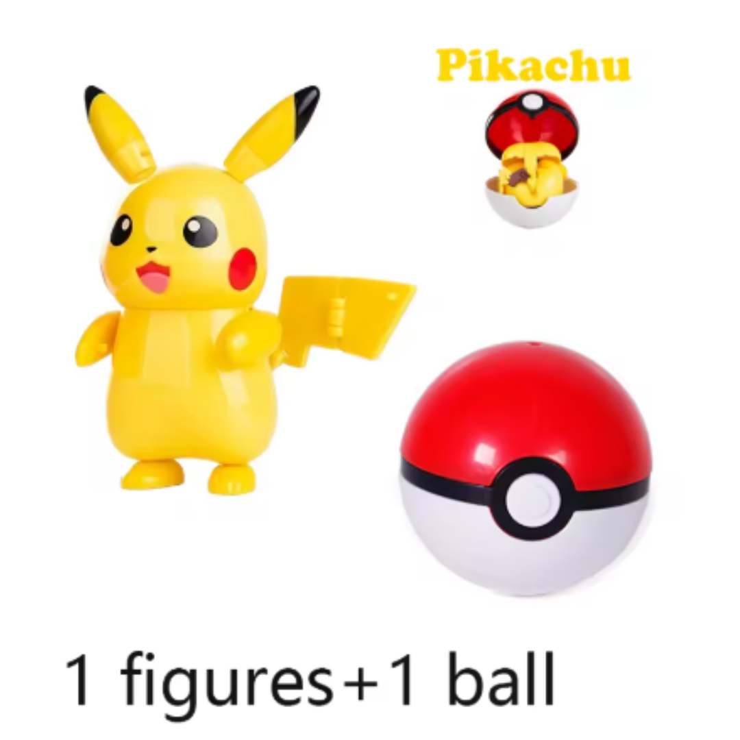 Pokemon Anime Deformation Figures