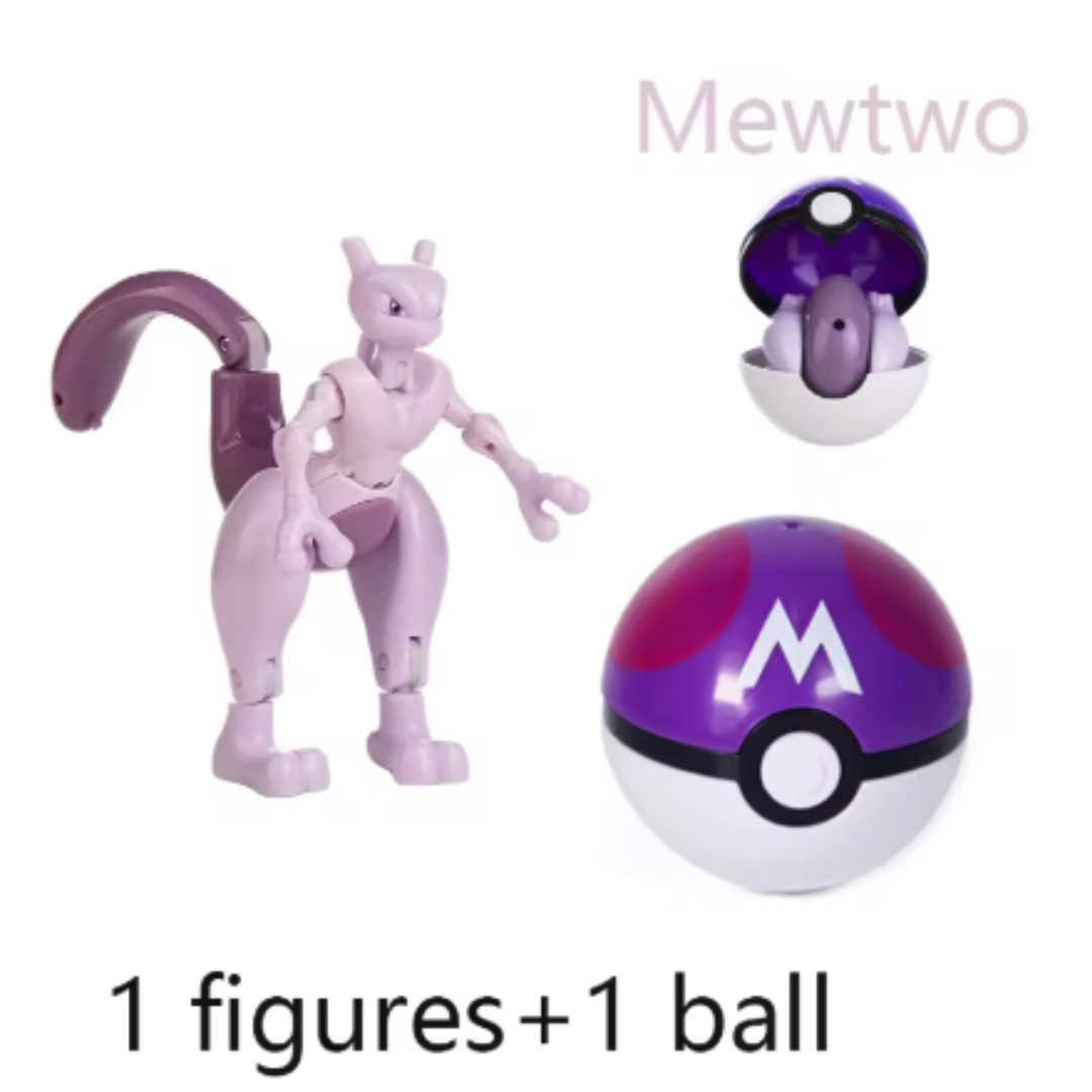 Pokemon Anime Deformation Figures