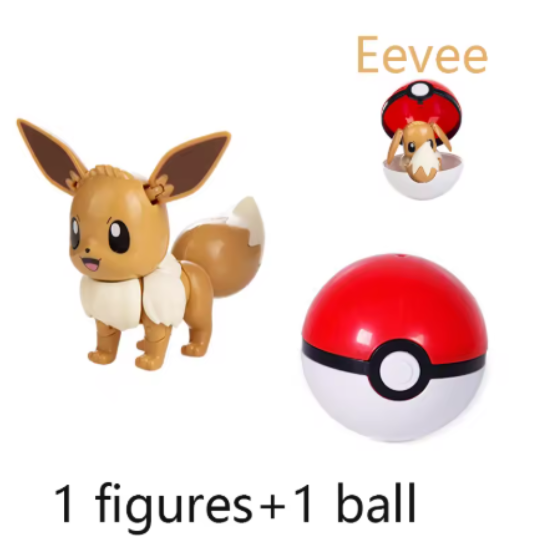 Pokemon Anime Deformation Figures