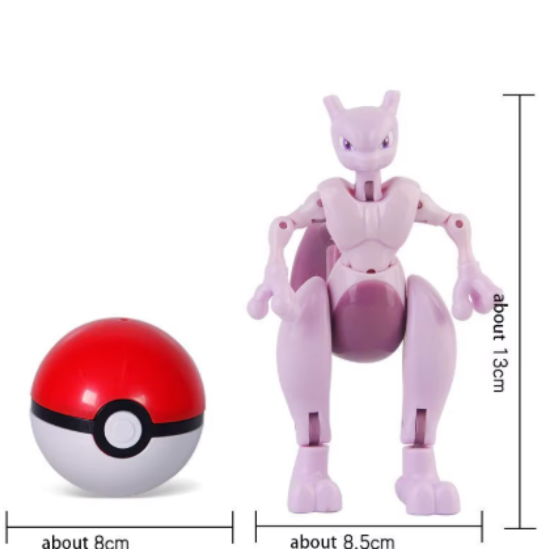 Pokemon Anime Deformation Figures