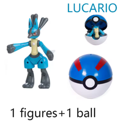 Pokemon Anime Deformation Figures